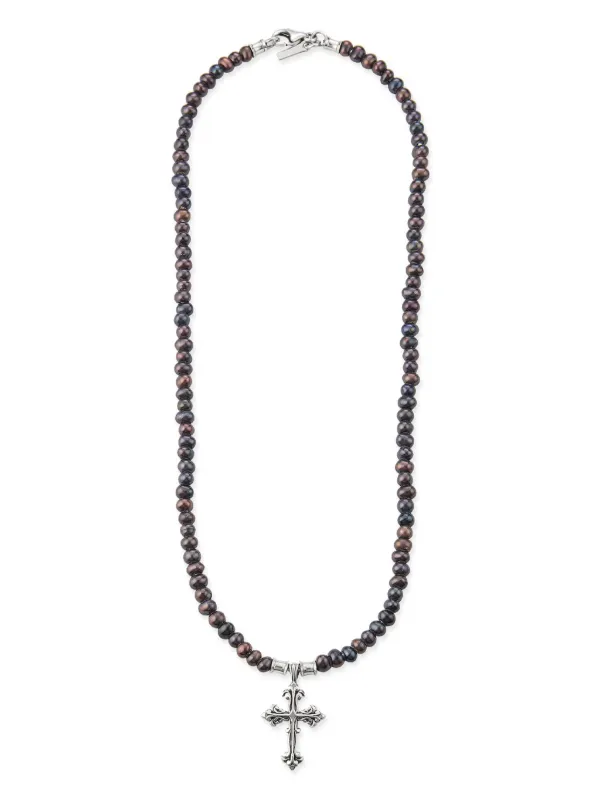 関税込み★Emanuele Bicocchi★Avelli Cross ネックレス Emanuele Bicocchi Avelli クロス ネックレス L | ゴールド