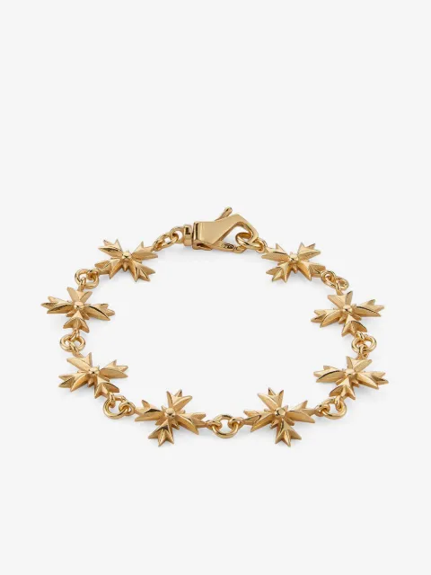 Emanuele Bicocchi Crest sterling-silver chain bracelet