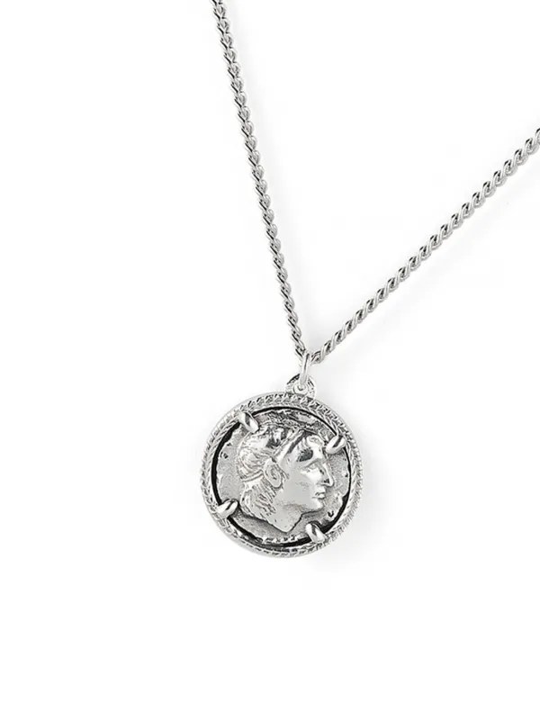 Emanuele Bicocchi Caesar Coin ネックレス スターリングシルバー 