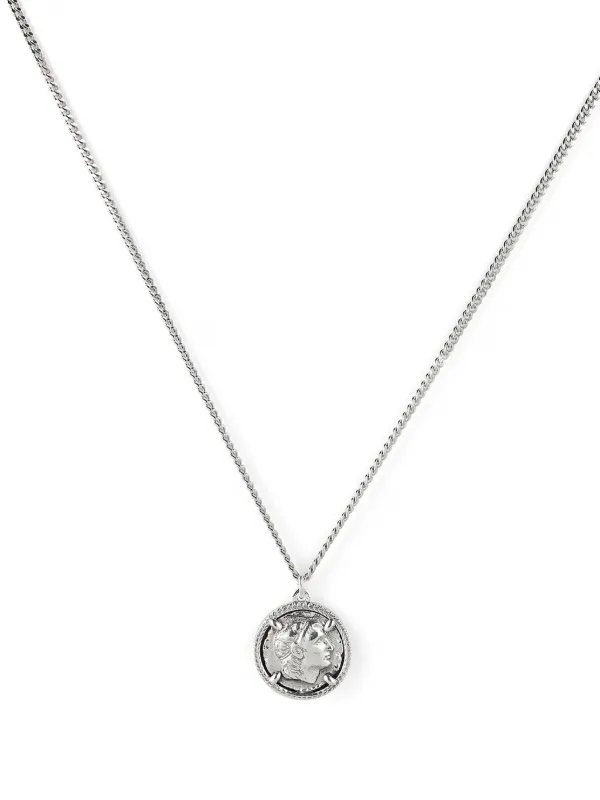 Emanuele Bicocchi Caesar Coin ネックレス スターリングシルバー 