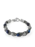 Emanuele Bicocchi arabesque shamballa bracelet - Blue