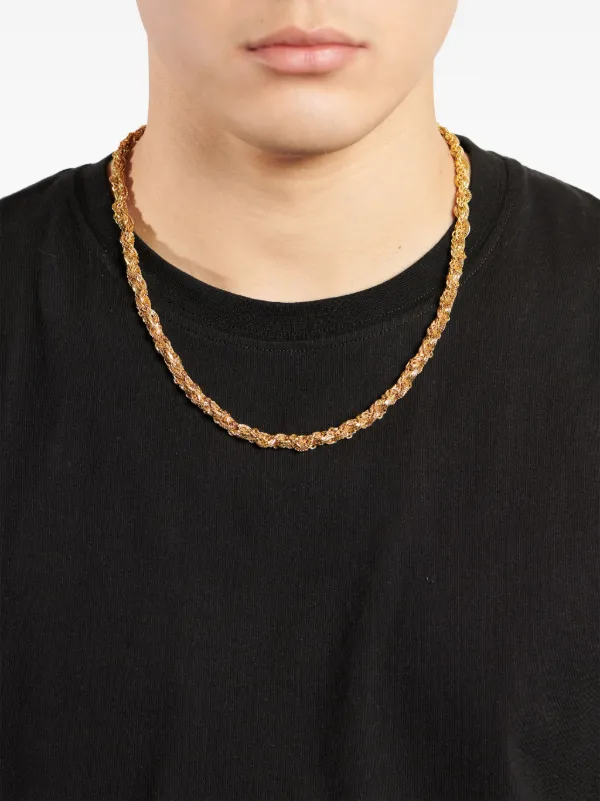 Emanuele Bicocchi rope-chain sterling-silver Necklace | Gold