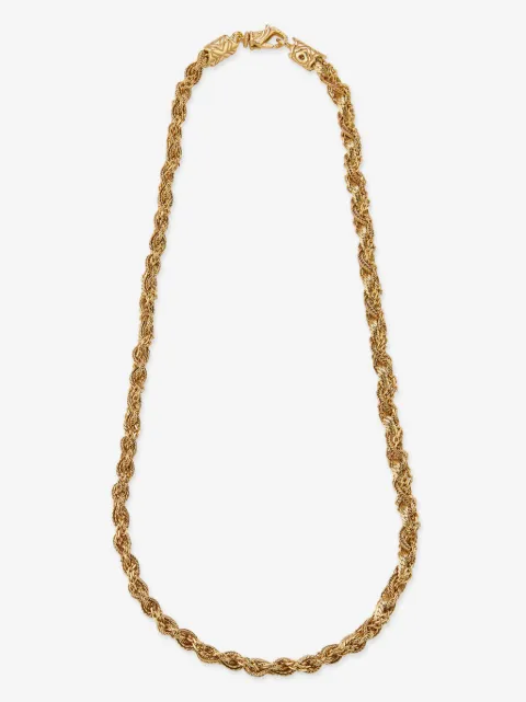 Emanuele Bicocchi rope-chain sterling-silver necklace