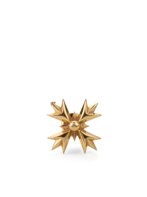 Emanuele Bicocchi Crest gold-plated earring