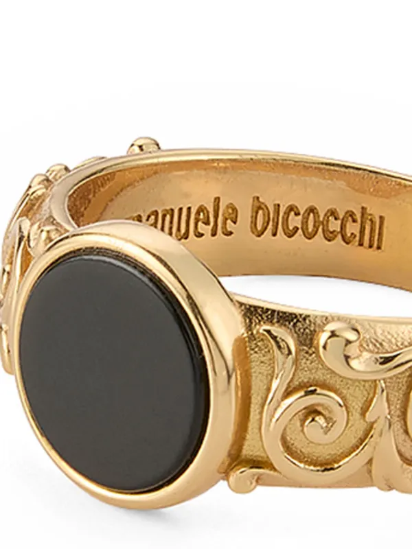 【関税込み】Emanuele Bicocchi リング Avelli Cross Double Band Ring | EMANUELE BICOCCHI