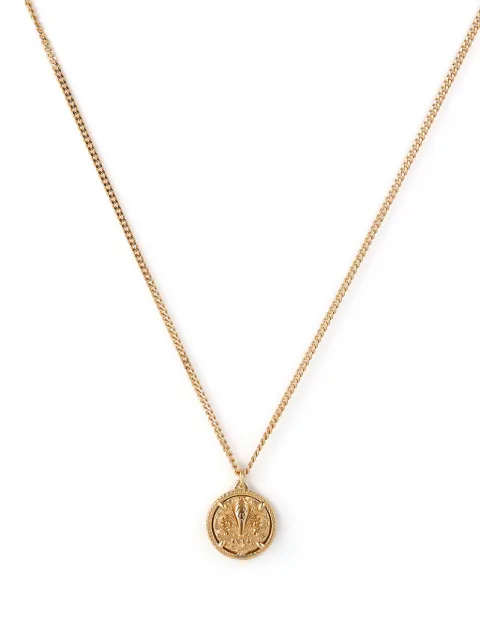 Emanuele Bicocchi collier Lily Coin en argent sterling