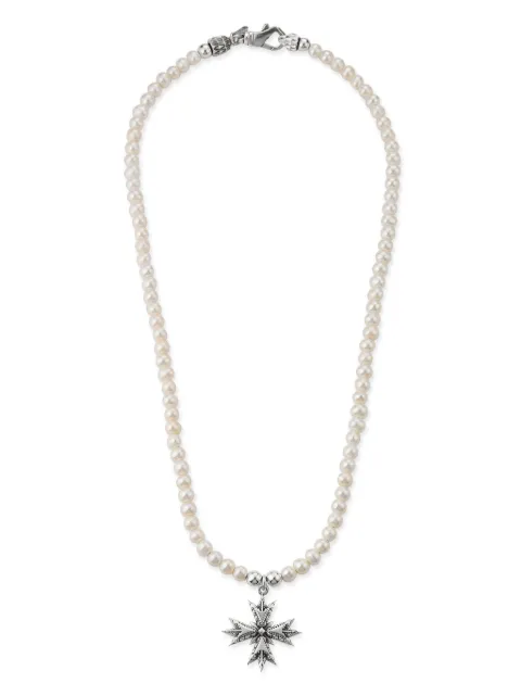 Emanuele Bicocchi EB Crest pearl necklace