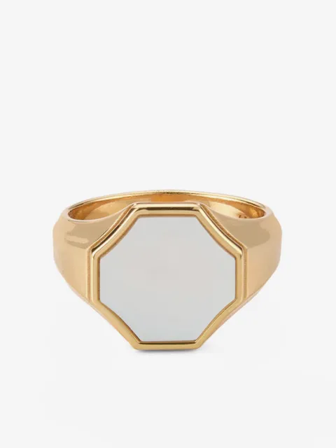 Emanuele Bicocchi Hex signet ring