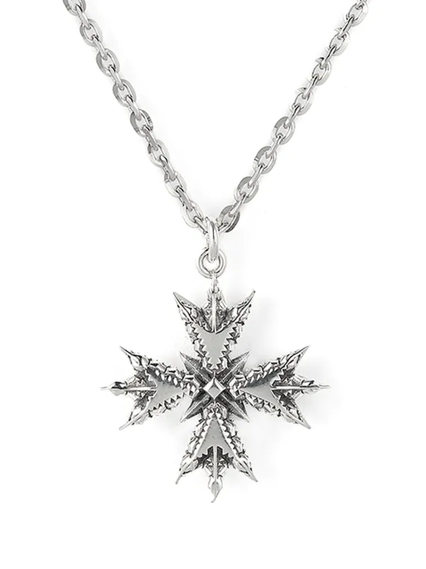 アクセサリーその他 emanuele bicocchi JEWELS (SCE1SILVER) Emanuele Bicocchi Crest sterling-silver Necklace | Silver