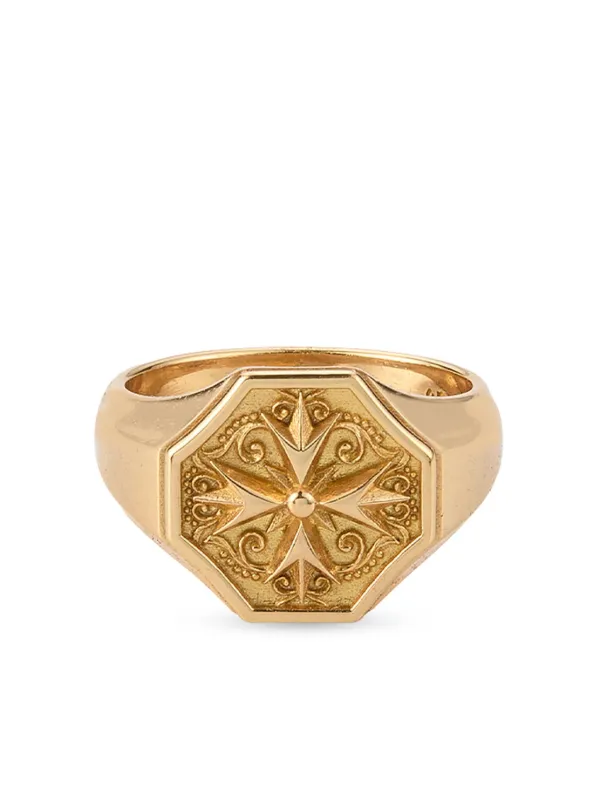 指輪・リング emanuele bicocchi SS25 CREST SIGNET RING (MLA1SILVER CLEAR) crest signet ring | EMANUELE BICOCCHI