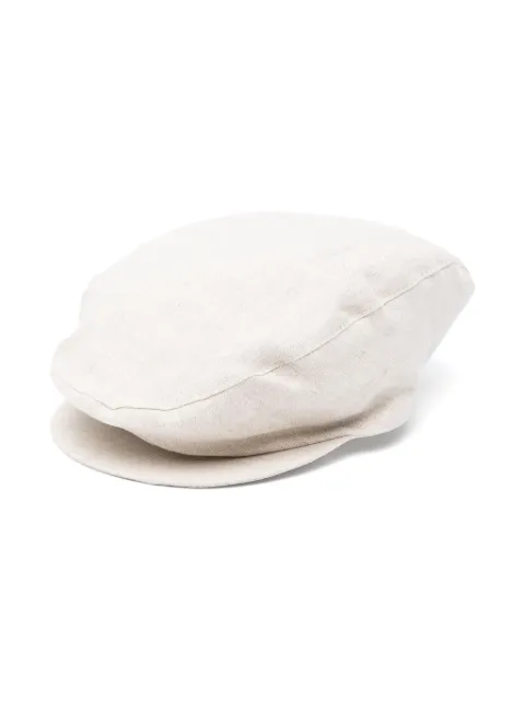 Fay Kids peaked linen beret