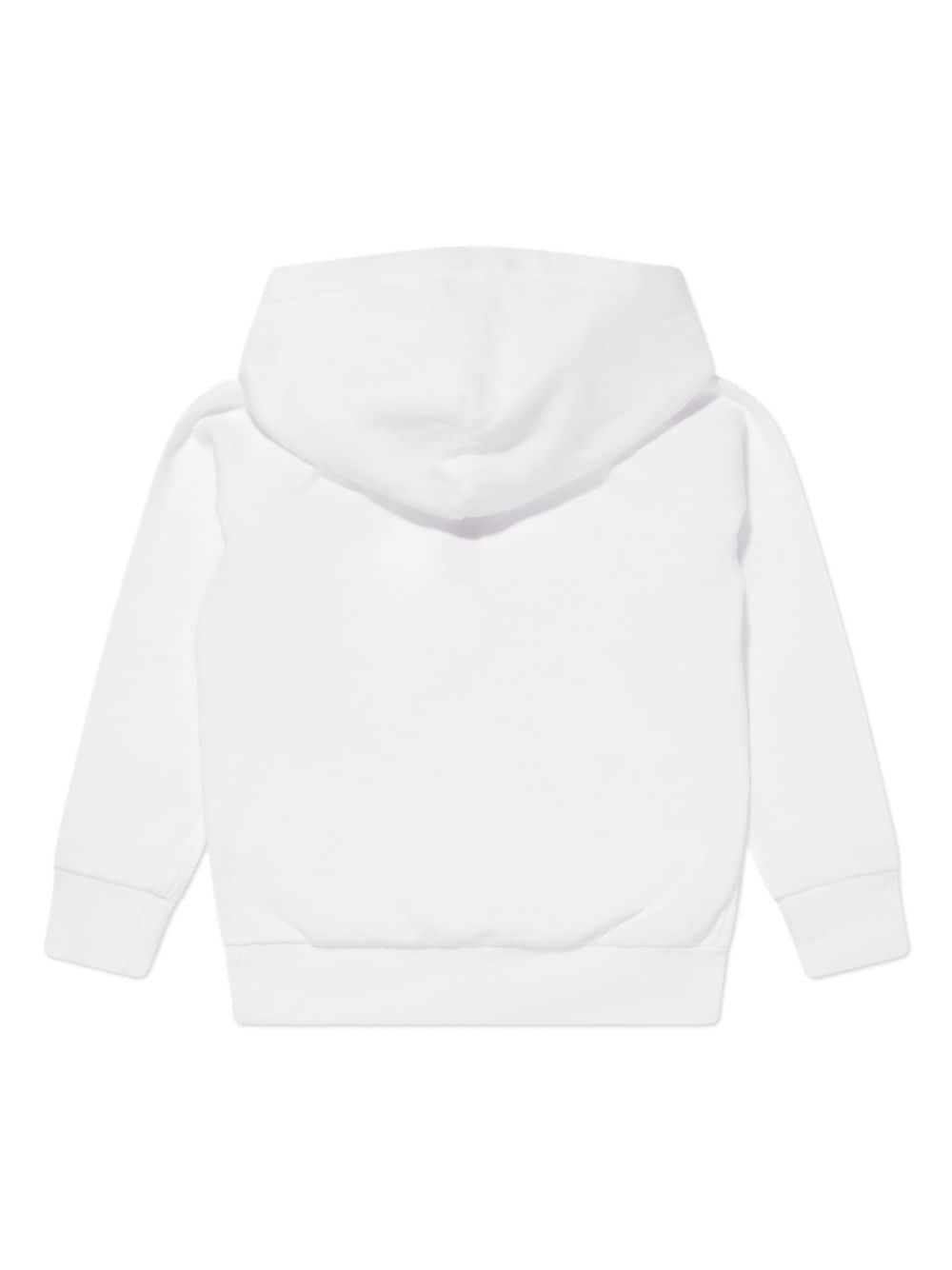 Shop Ralph Lauren Polo Pony Embroidered Hoodie In White