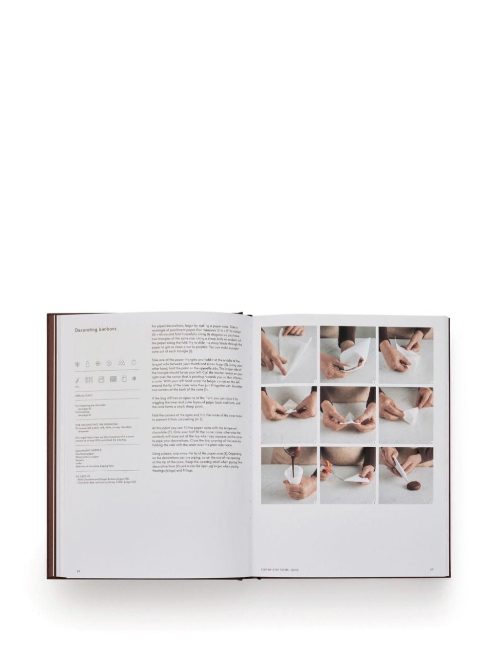 Shop Phaidon Press The Chocolate Spoon By The Silver Spoon Hardcover Book In Brown