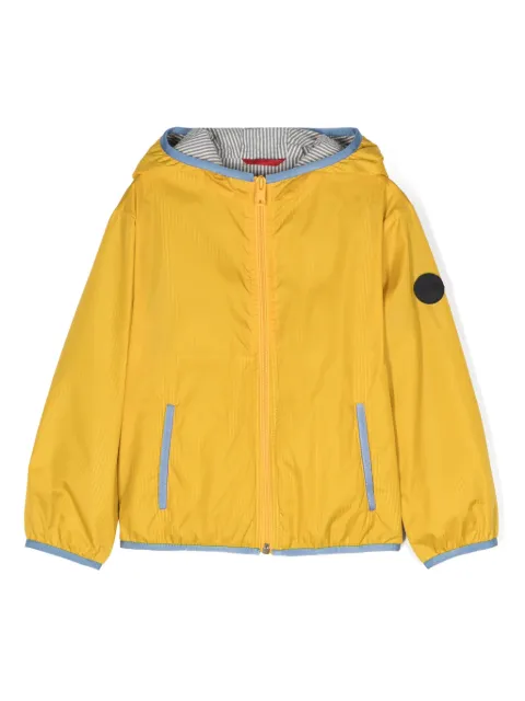 Fay Kids logo-appliqué hooded jacket