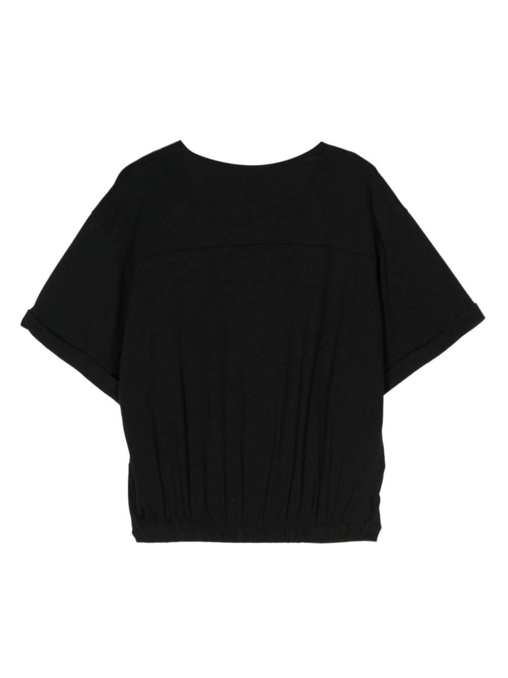 Shop Ba&sh Denali Twisted T-shirt In 黑色