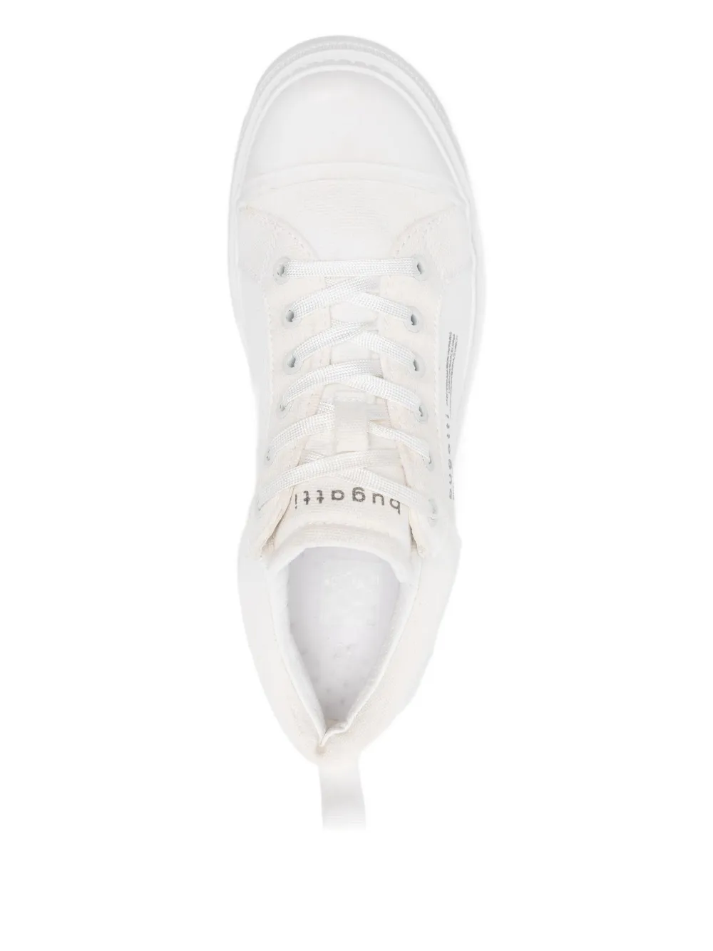 Bugatti Sneakers met logodetail Wit