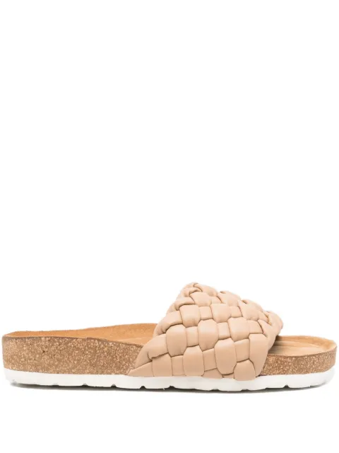 Bugatti woven leather sandals