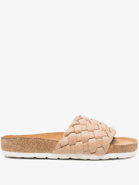 Bugatti woven leather sandals
