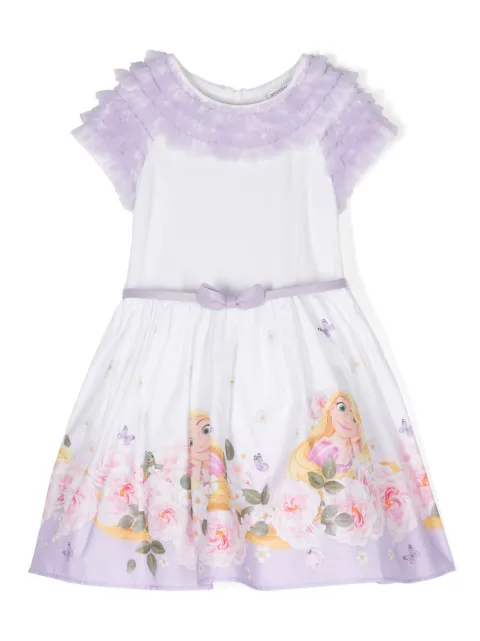 Monnalisa x Tangled cotton dress