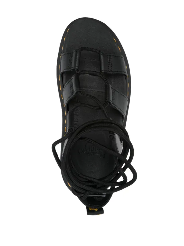 Dr. Martens Nartilla 60mm Leather Sandals Black FARFETCH AE