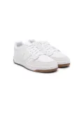 New Balance 480 logo-appliqué leather sneakers - White