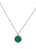 Emanuele Bicocchi malachite-pendant silver necklace