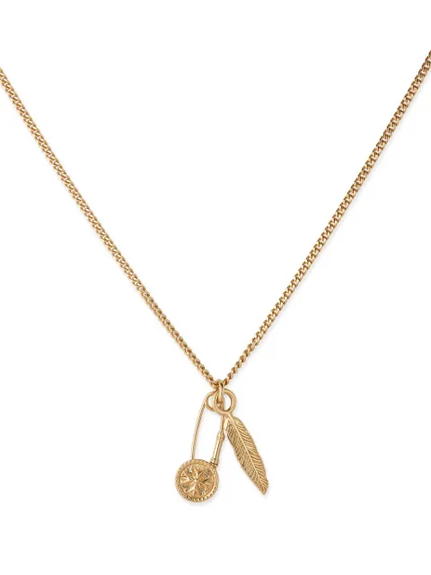 Emanuele Bicocchi gold-plated silver necklace