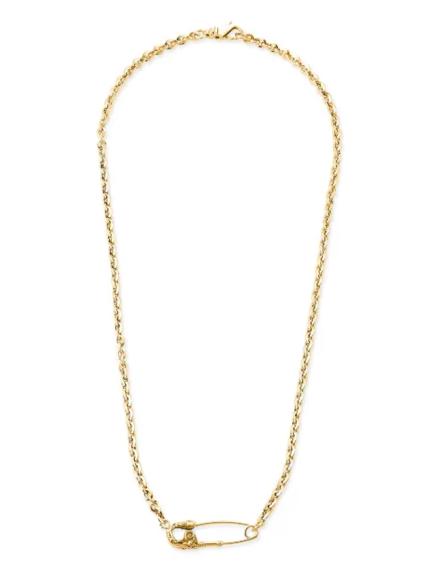 Emanuele Bicocchi Arabesque Pin silver necklace