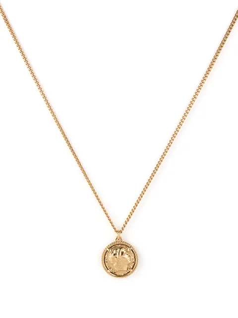 Emanuele Bicocchi Caesar coin-pendant necklace