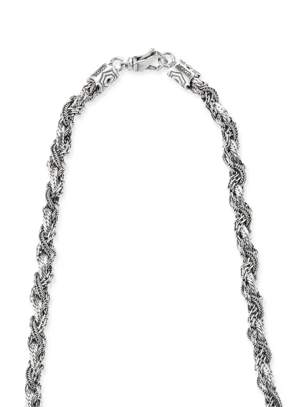ネックレス・ペンダント emanuele bicocchi NEW ROPE KNOT NECKLACE (NDN1GSILVER GOLD) Gold Plated Silver Knot Chain Necklace | EMANUELE BICOCCHI