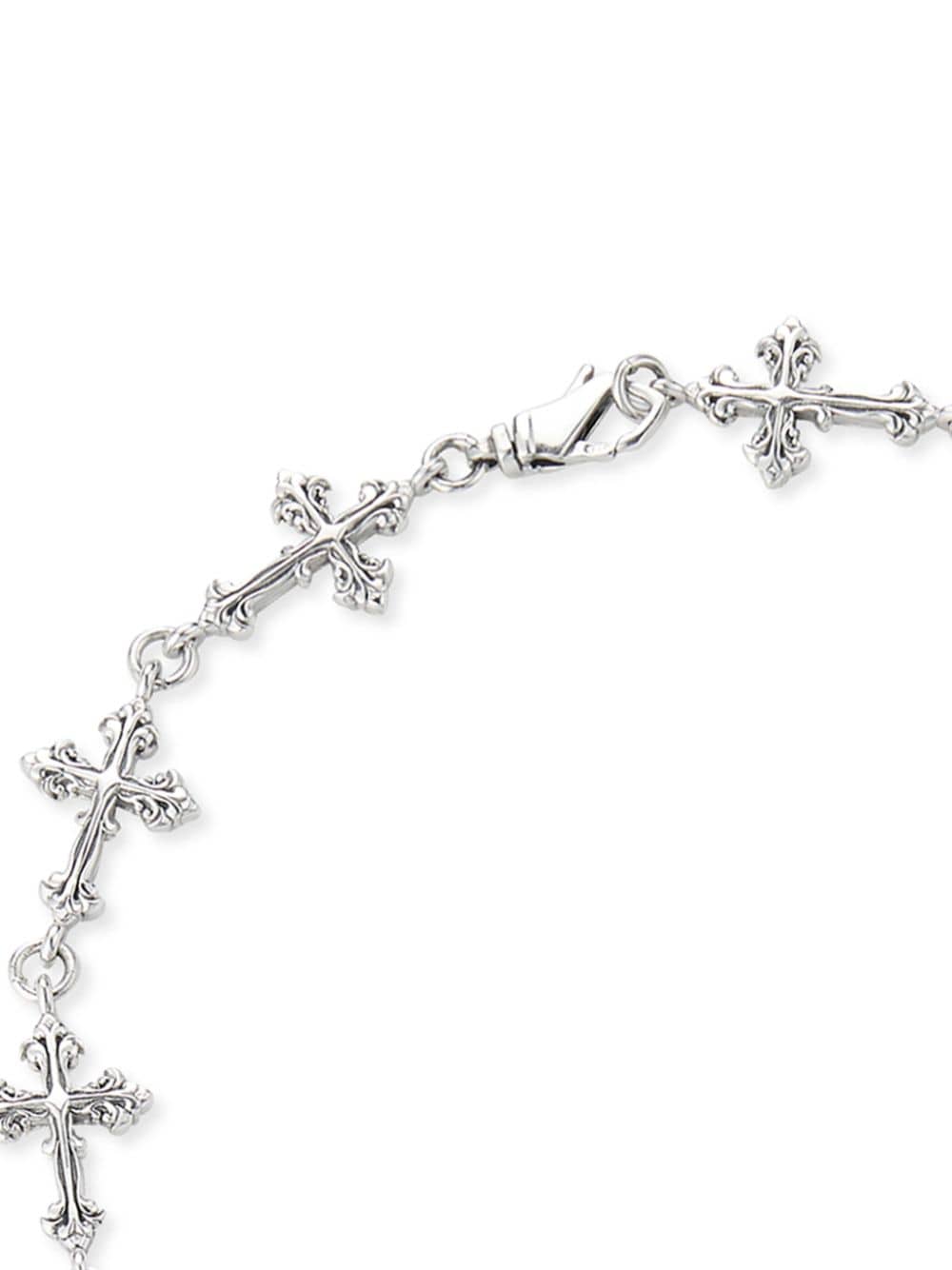 Shop Emanuele Bicocchi Avelli Charm Necklace In Silver