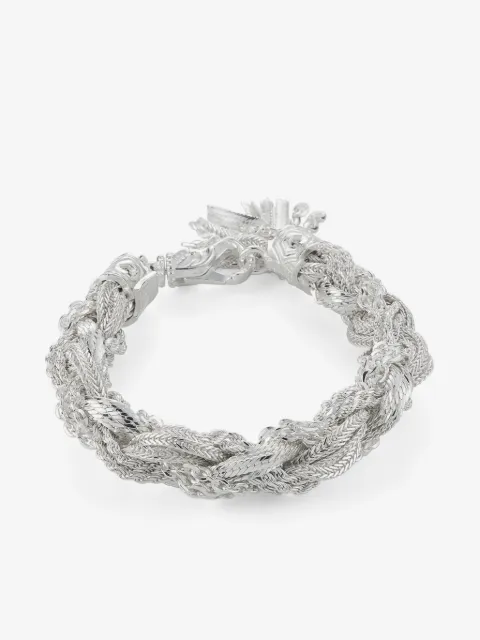 Emanuele Bicocchi pulsera de cadena en plata