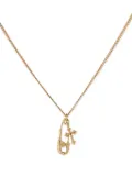 Emanuele Bicocchi gold-plated silver pendant necklace