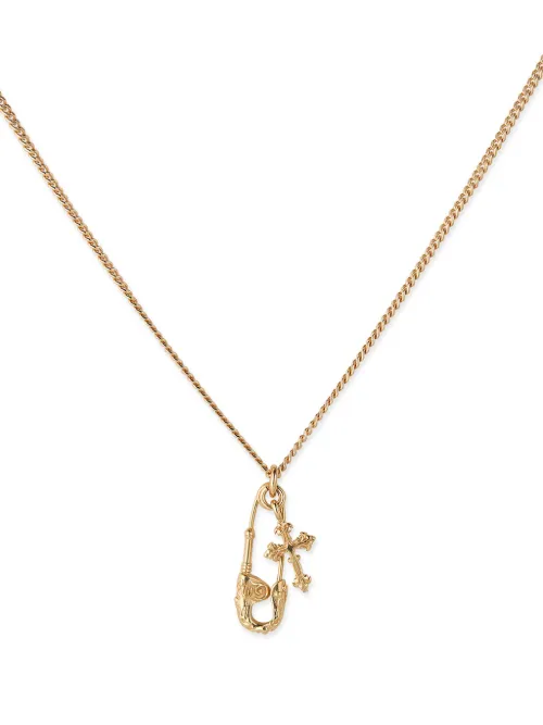 Collier en argent plaqué à pendentif - Emanuele Bicocchi - Modalova