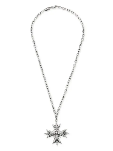 Emanuele Bicocchi collar EB Crest en plata