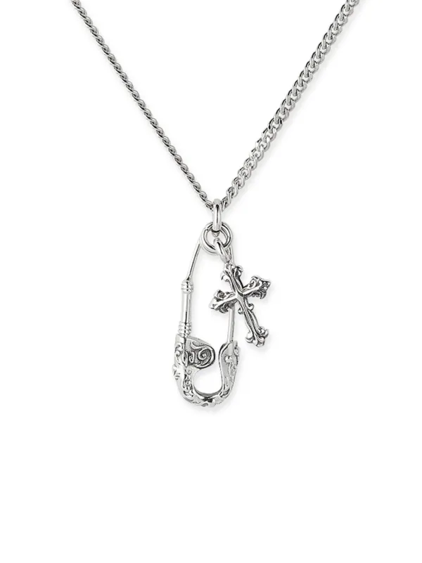 Arabesque Pin silver earring 