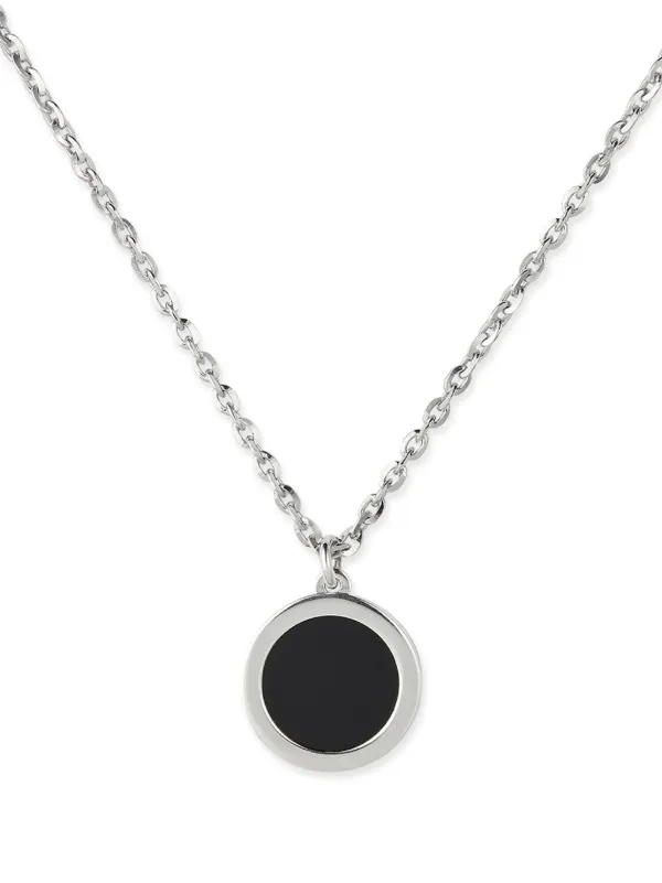 Emanuele Bicocchi Onyx Amulet Pendant Necklace | Black