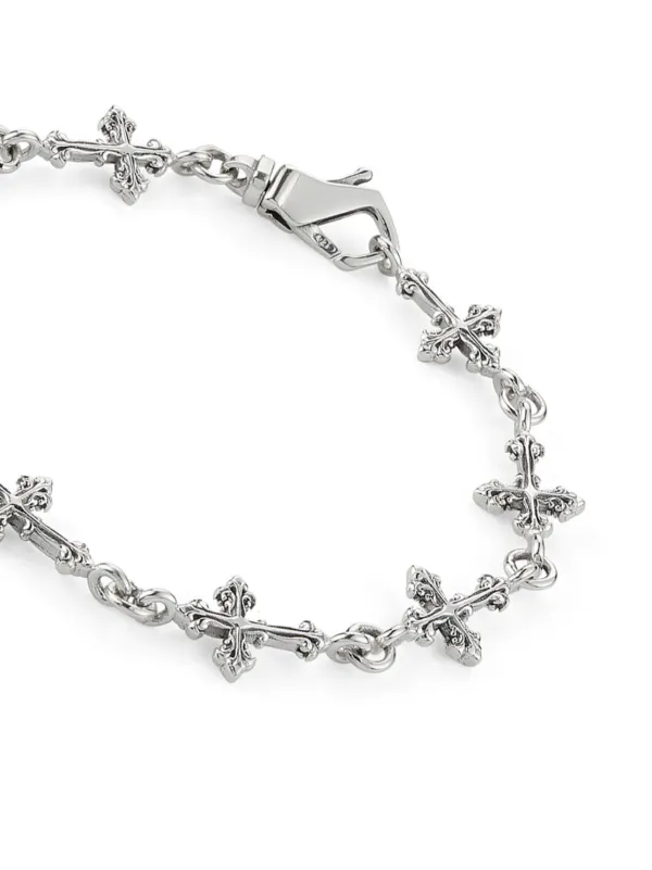 関税込★Emanuele Bicocchi★Avelli マルチクロス ブレスレット Large Multi-Cross Avelli Bracelet | Emanuele Bicocchi