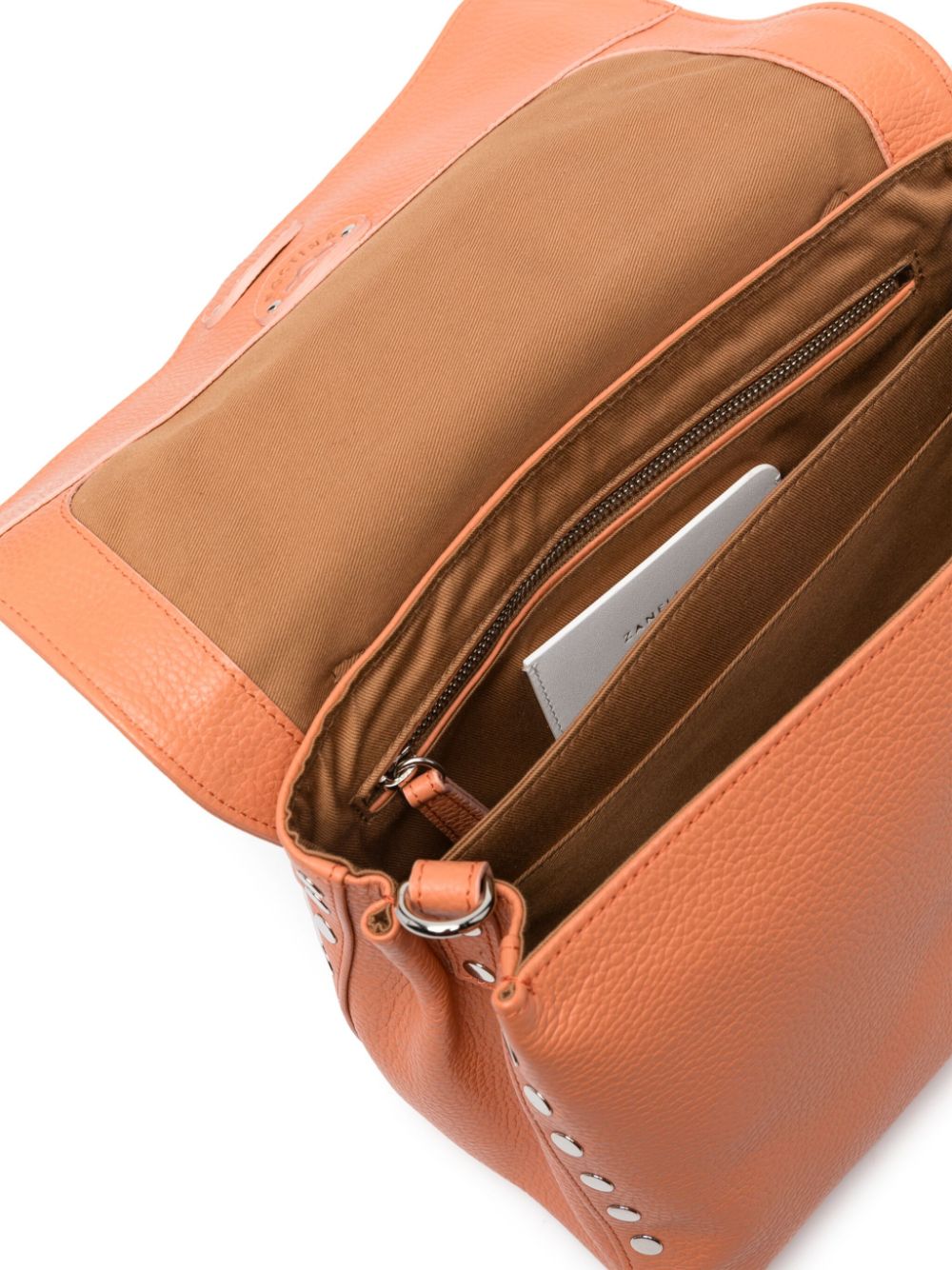 Shop Zanellato Postina Tote Bag In Orange