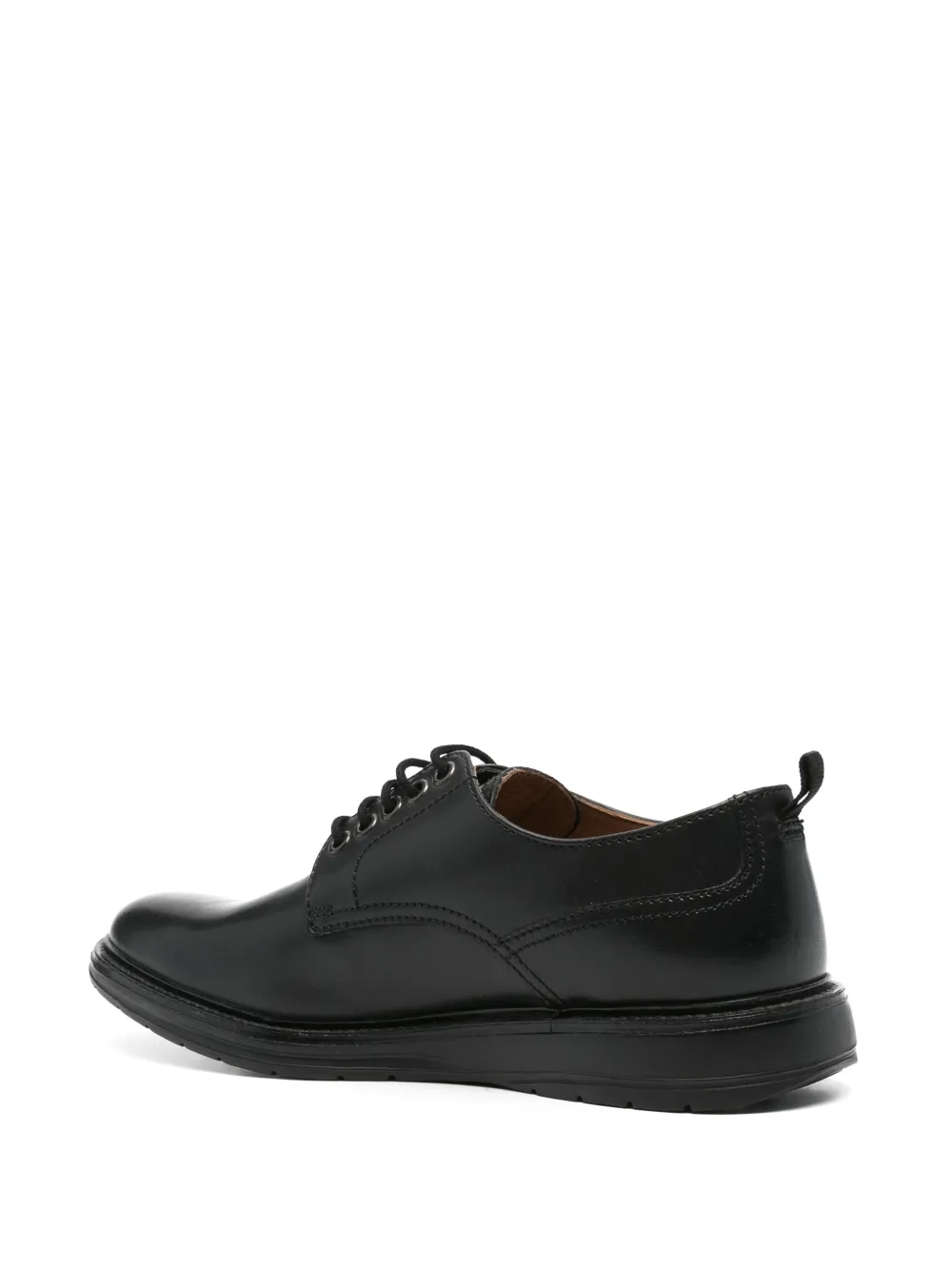 Clarks Chantry Walk leather derby shoes Black