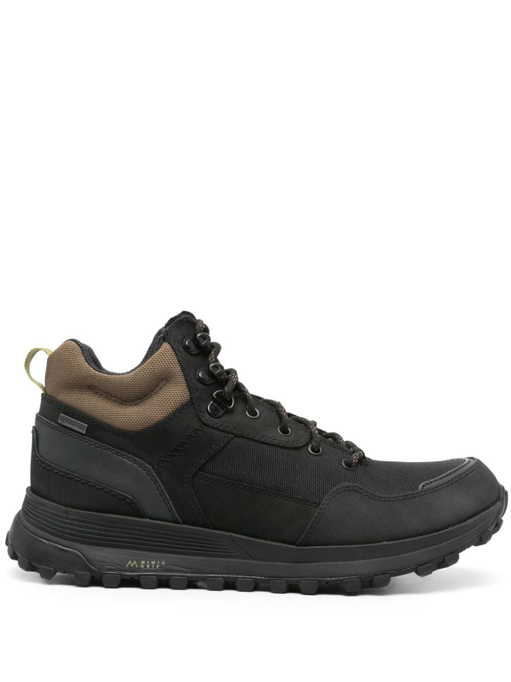 Clarks Atl Trek Hi Gtx Leather Boots In Black