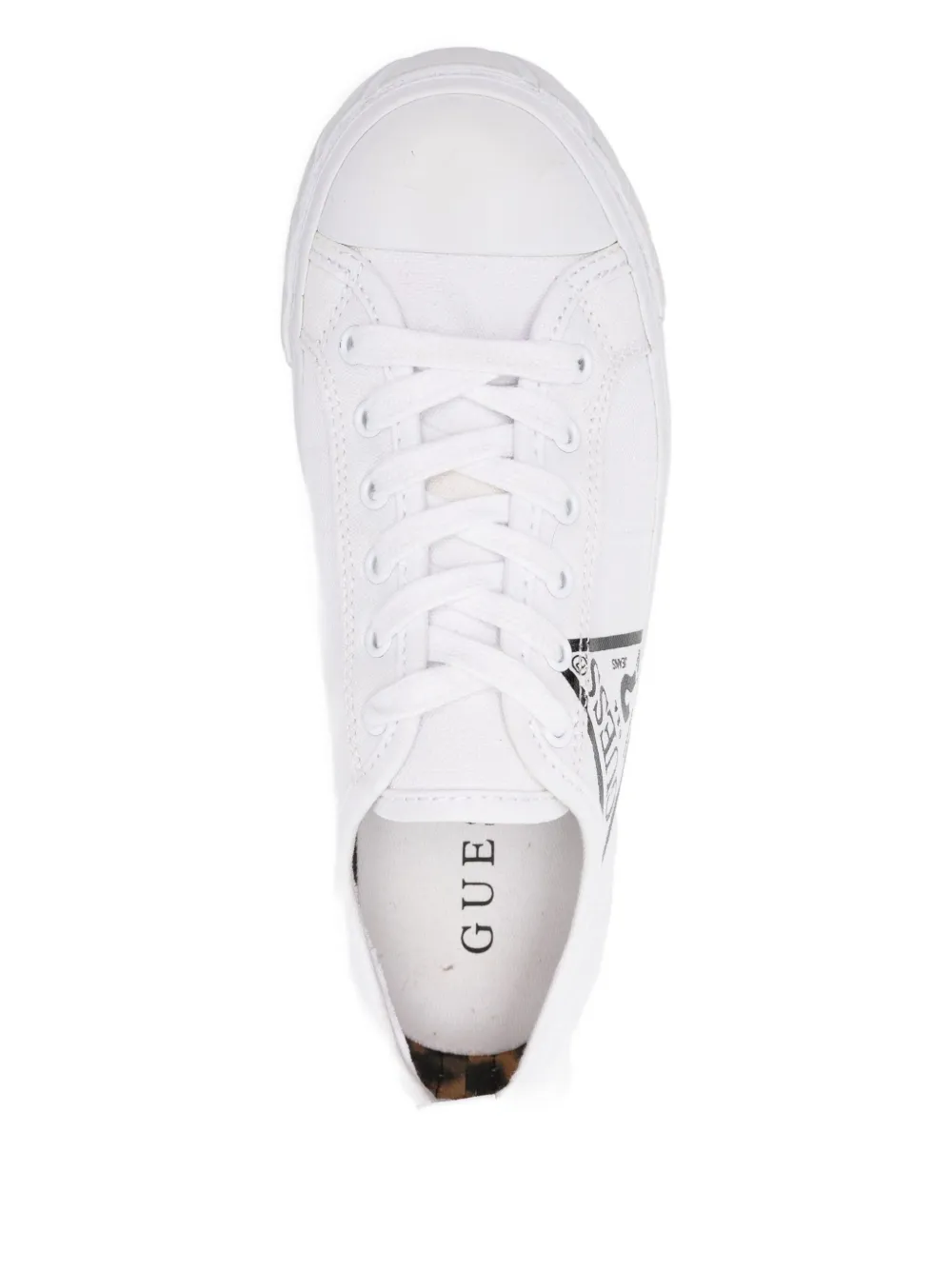 GUESS USA Sneakers met logo Wit