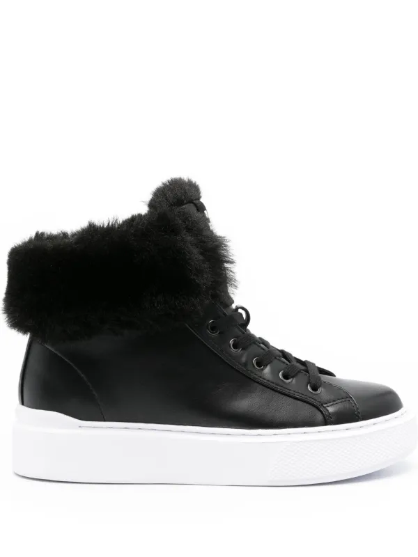 Guess faux fur boots hotsell