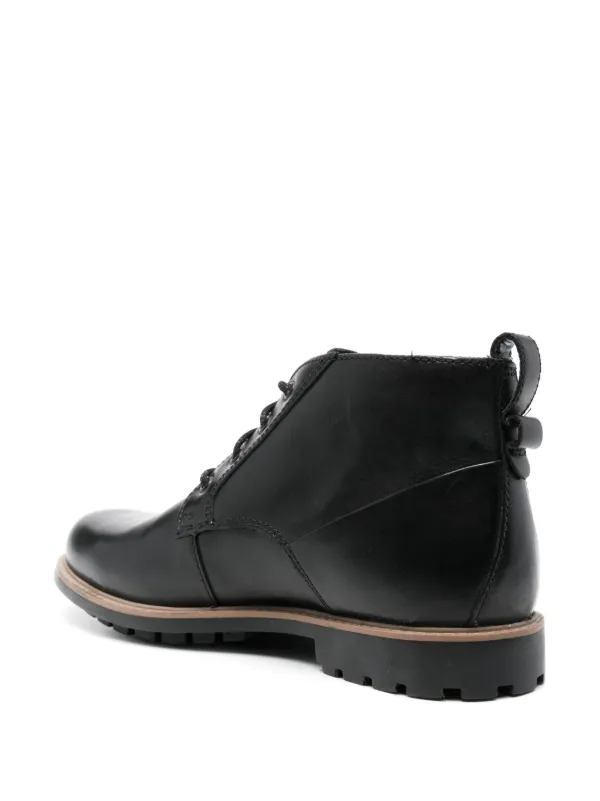 Clarks Westcombe レザーアンクルブーツ | ブラック | FARFETCH JP