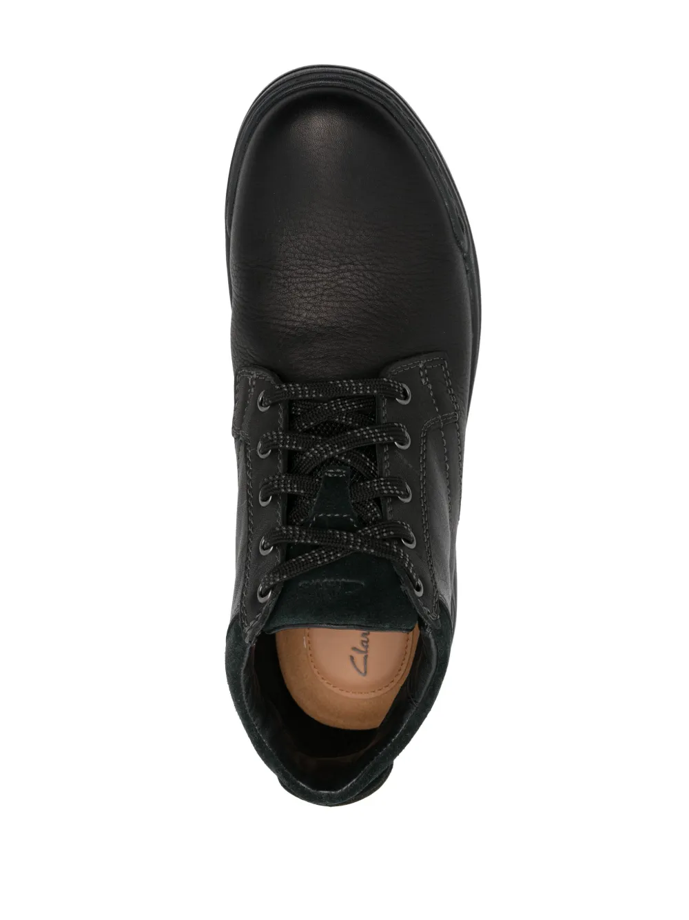 Clarks Rockie2 Up GTX leather boots Black