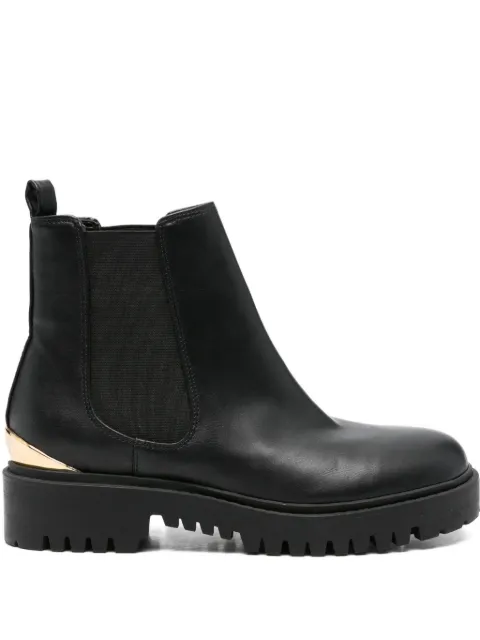 GUESS USA 40mm metallic-detail chelsea boots
