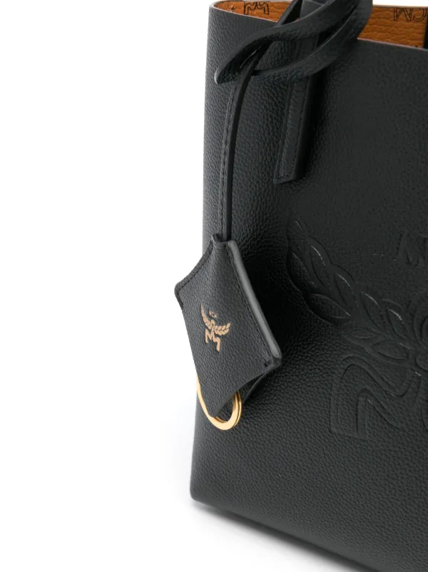MCM Himmel レザートートバッグ | ブラック | FARFETCH JP