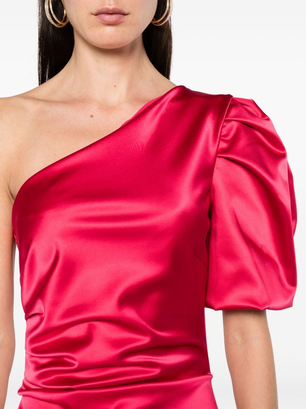 CHIARA BONI La Petite Robe Asymmetrische mini-jurk Roze