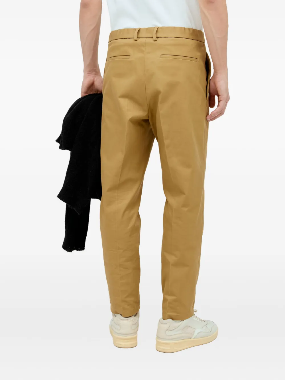 Jil Sander Katoenen broek Beige