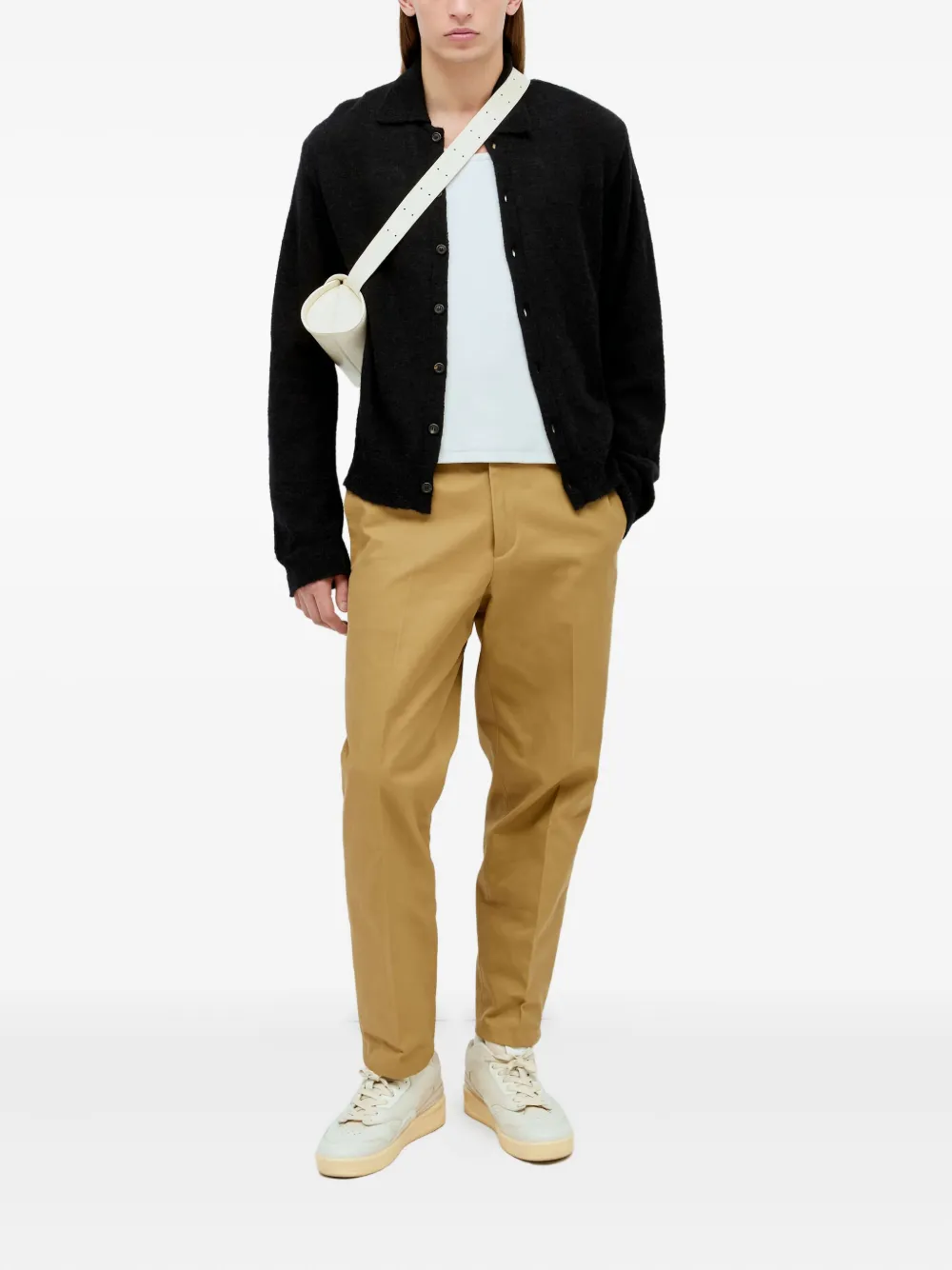 Jil Sander Katoenen broek Beige